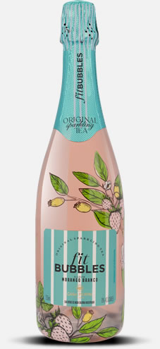 Casa Perini Fit Bubbles Morango Branco